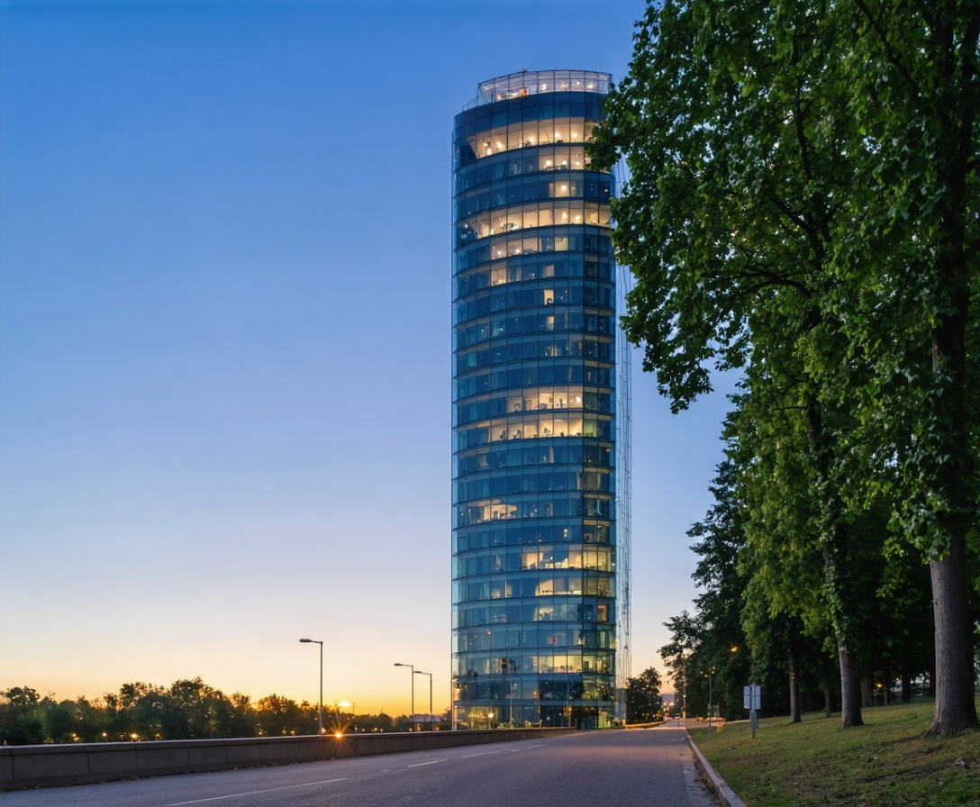 Exteriér Tower 115 v Bratislave